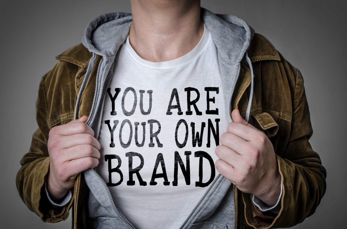 "You are your own brand" t-shirt 
