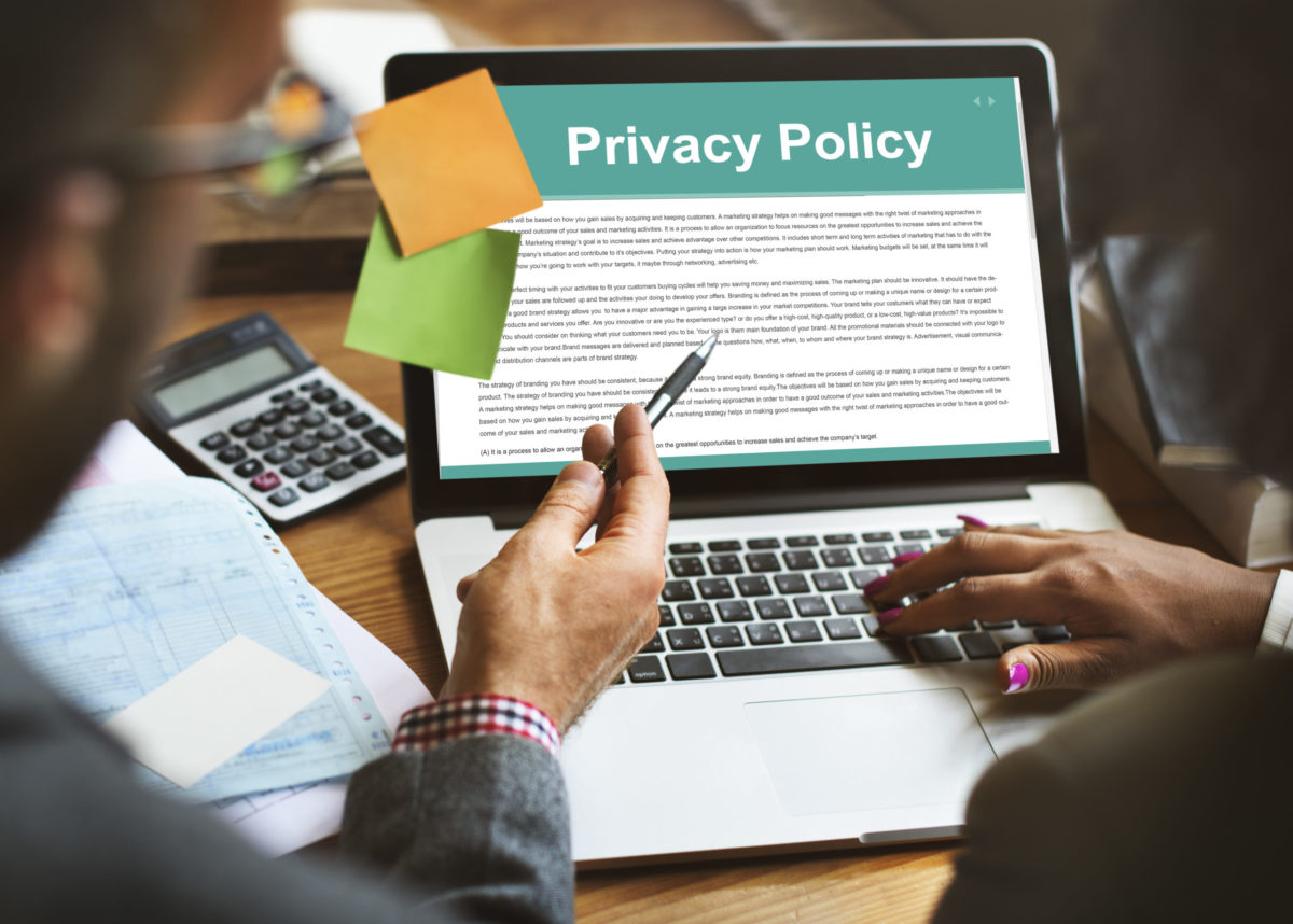 Privacy Policy Service Documents Terms of Use Concept